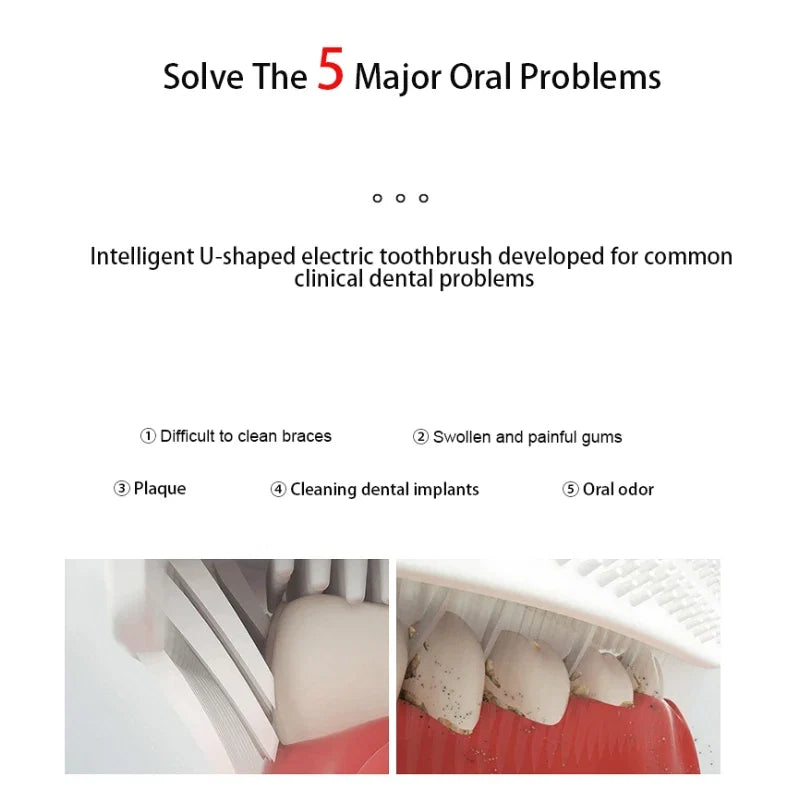 Automatic Ultrasonic Toothbrush